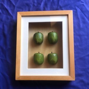 The Beatles Style Green Apple Wall Art